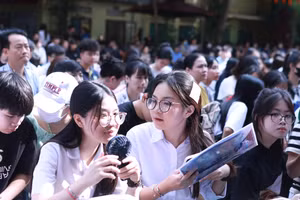 Việc lựa chọn đúng tổ hợp môn dành cho học sinh khối 10 là vô cùng quan trọng. Ảnh: Đình Tuệ.