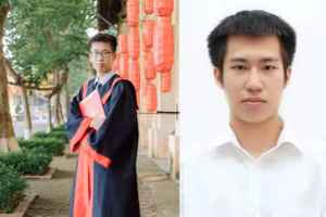 Nam sinh Nguyễn Tự Quyết có tinh thần học tập rất cao và hòa đồng, biết giúp đỡ bạn bè. Ảnh: NTCC.