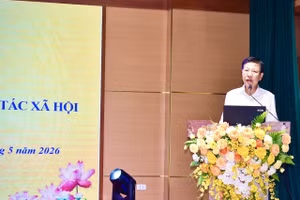 Ông Nguyễn Xuân An Việt trao đổi ý kiến tại hội thảo.