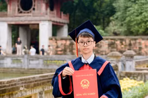 Nguyễn Đức Minh sở hữu thành tích học tập nổi bật. 