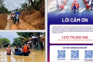 Mọi sự ủng hộ xuất phát từ tấm lòng thiện nguyện chân thành dù nhiều hay ít đều rất đáng quý với đồng bào bị thiên tai. 