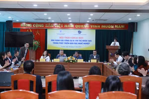 Hội thảo có sự góp mặt của nhiều chuyên gia, nhà khoa học, nhà nghiên cứu. 