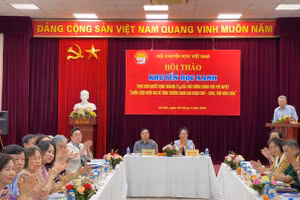 Hội thảo thu hút sự có mặt của nhiều chuyên gia.