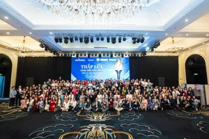 Hội thảo “Thắp lửa cùng tiến lên" là nơi quy tụ nhiều chuyên gia, nhà quản lý giáo dục. Ảnh: BTC.