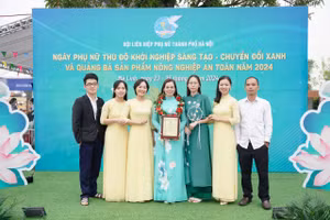 Ngày Phụ nữ Thủ đô khởi nghiệp sáng tạo - chuyển đổi xanh và quảng bá sản phẩm nông nghiệp an toàn diễn ra từ 23 - 25/8 tại Hà Nội. 