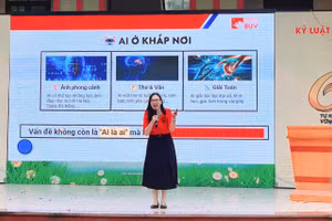 TS Kiều Phương Thùy chia sẻ những ý kiến tâm huyết về công nghệ AI trong giáo dục.