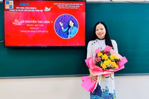 Thạc sĩ Nguyễn Thu Hiền là thành viên sáng lập Dự án lớp học toàn cầu tại Việt Nam.