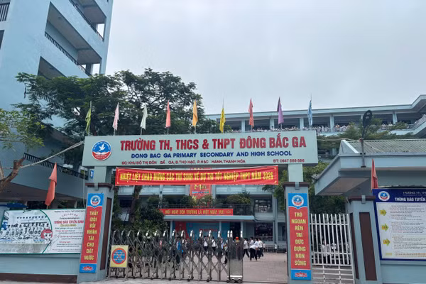 Trường TH,THCS &THPT Đông Bắc Ga (Thanh Hóa).