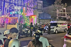 Quán nhậu Beer Avatar tại thời điểm lực lượng chức năng kiểm tra.