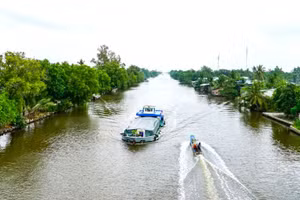 Tuyến sông Chắc Băng, Thới Bình, Cà Mau.