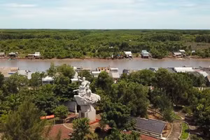 Khu di tích Bến Vàm Lũng, xã Tân Ân, Cà Mau