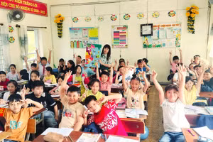 Tỉnh Cà Mau hiện có 316/324 trường Tiểu học công lập dạy 2 buổi/ngày.