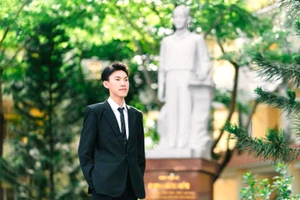Lê Trọng Nguyễn, học sinh Trường THPT chuyên Phan Ngọc Hiển (Cà Mau).
