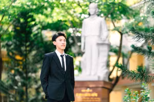 Lê Trọng Nguyễn, học sinh Trường THPT chuyên Phan Ngọc Hiển (Cà Mau).