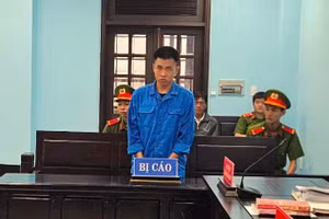 Bị cáo Chung Phan Nguyên tại tòa.