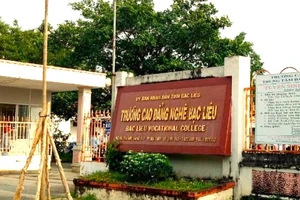 Trường Cao đẳng Nghề Bạc Liêu.