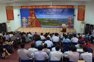 Quang cảnh hội giảng 