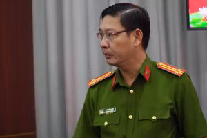 Đại diện Công an tỉnh Cà Mau thông tin vụ việc