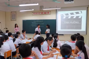 Cấp học Tiểu học ở tỉnh Cà Mau có 304/313 trường tổ chức dạy học 2 buổi/ngày.