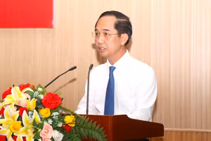 Ông Hồ Thanh Thủy, tân Phó Bí thư Tỉnh ủy Cà Mau.