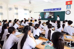 Tiết học lịch sử đầy ý nghĩa hướng về Đại hội XIV của Đảng tại Trường THPT Giá Rai, Cà Mau.