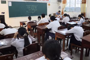Học sinh Cà Mau bắt đầu đăng ký dự thi tốt nghiệp THPT từ ngày 24/4.