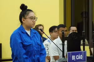 Bị cáo Lê Ngọc Quý tại phiên tòa.