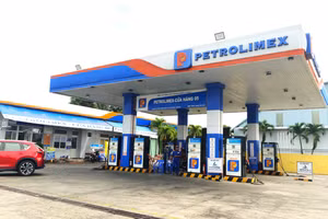 Một cửa hàng kinh doanh xăng dầu trên địa bàn tỉnh Cà Mau.