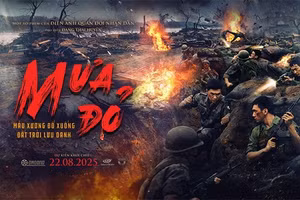 Poster phim Mưa Đỏ.