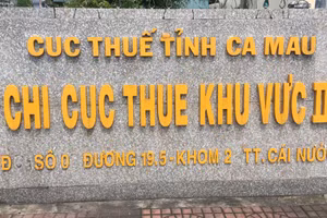 Bắt giam 2 lãnh đạo Chi cục Thuế ở Cà Mau