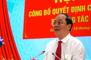 Ông Nguyễn Hồ Hải, Tân Bí thư Tỉnh ủy Cà Mau.