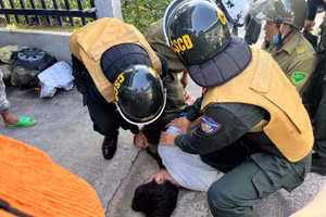 Tội phạm về trật tự xã hội tỉnh Cà Mau đã khởi tố 343 vụ, 340 bị can. Ảnh: Công an tỉnh Cà Mau.