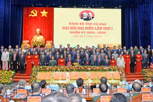 Ban Chấp hành Đảng bộ tỉnh Cà Mau, nhiệm kỳ 2025 - 2030 ra mắt.