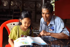 Đồng bào dân tộc Khmer ở Cà Mau có ý thức trong việc giữ gìn ngôn ngữ, chữ viết dân tộc mình.