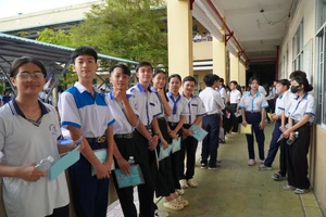 Học sinh tham dự Kỳ thi học sinh giỏi cấp tỉnh Cà Mau, năm học 2025 - 2026.