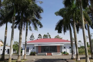 Khu Trung tâm Văn hóa - Thể thao xã Vĩnh Phú Đông (cũ) dự kiến được tận dụng để mở rộng trường học.