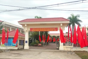 Trường Cao đẳng Y tế Cà Mau. Ảnh: Quách Mến.