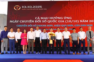 Ra mắt Hiệp hội Chuyển đổi số tỉnh Cà Mau.