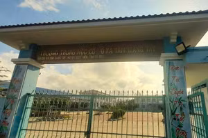 Trường THCS xã Tam Giang Tây (Tân Ân, Cà Mau).