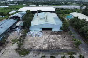 Nhà máy xử lý rác thải TP Cà Mau đã ngưng hoạt động hơn 6 tháng nay.