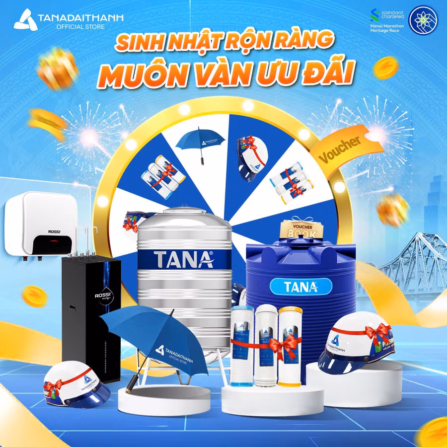 Tân Á Đại Thành có nhiều ưu đãi đặc biệt dành cho khách hàng và runner tại sự kiện