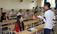 Thí sinh vui vẻ, thoải mái tự tin bước vào buổi thi cuối cùng ảnh 10