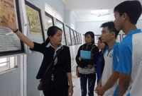 Triển lãm Hoàng Sa - Trường Sa đến với HS, SV Kiên Giang ảnh 5 Triển lãm Hoàng Sa - Trường Sa đến với HS, SV Kiên Giang ảnh 5