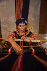 Nét đẹp truyền thống làng nghề thổ cẩm Xí Thoại giữa lòng Thủ đô