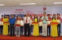 Thắp sáng ước mơ từ học bổng "Canon - Chắp cánh nhân tài” ảnh 4 Thắp sáng ước mơ từ học bổng "Canon - Chắp cánh nhân tài” ảnh 4