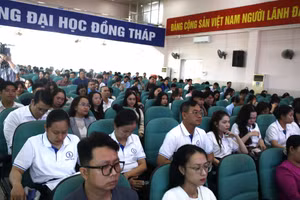 Trường Đại học Đồng Tháp khai giảng đào tạo trình độ thạc sĩ cho 437 học viên