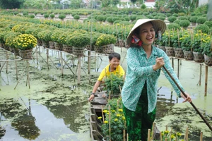 Làng hoa Sa Đéc có lịch sử hình thành và phát triển hơn 100 năm, giúp nhiều người dân địa phương phát triển kinh tế.