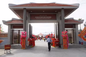 Khu lưu niệm Chi bộ An Nam Cộng sản Đảng sẽ là "địa chỉ đỏ" giáo dục truyền thống cách mạng cho thế hệ trẻ.