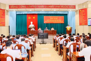 Đại biểu tham dự hội nghị. Ảnh: V.T.