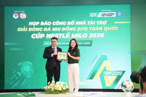 Nestlé MILO tiếp tục đồng hành cùng Giải Bóng đá Nhi đồng (U11) toàn quốc 2026